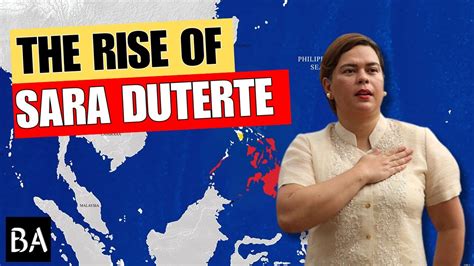 The rise and rise of Sara Duterte .